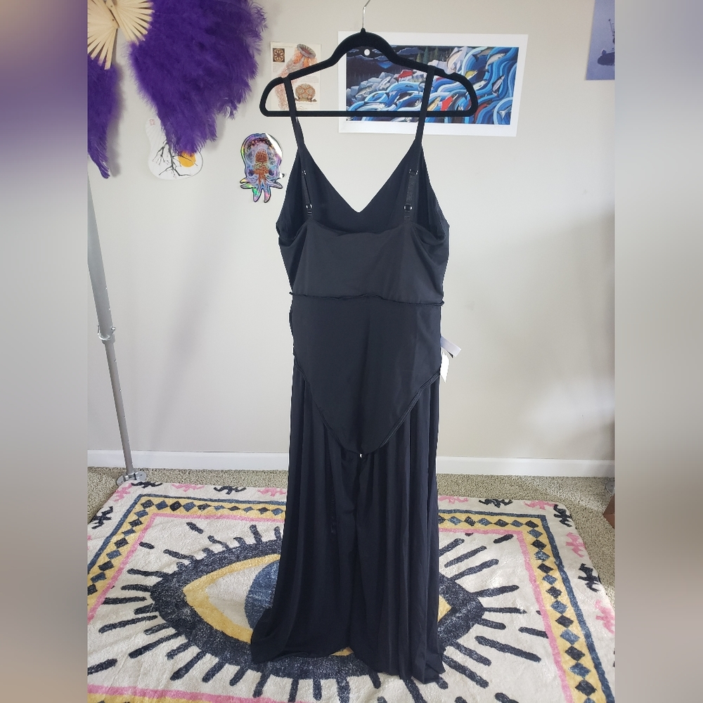 BLACKMILK SHEER RETRO WIDE LEG JUMPSUIT LIMITED XL NWT - Picture 6 of 7